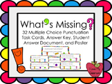 Punctuation Task Cards {What's Missing?}