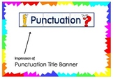 Punctuation Title Banner