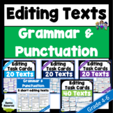 Punctuation Worksheets | Grade 4, 5 & 6 | Editing Texts Ta