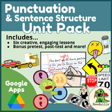 Punctuation and Sentence Structure - Unit Bundle