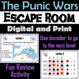 Punic Wars Activity Escape Room (Ancient Rome Unit: Roman 