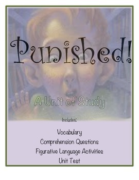 Preview of Punished!  Novel Study