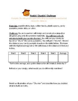 Preview of Punkin' Chunkin' Challenge