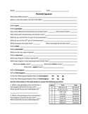 Punnett Square PowerPoint Student Notes Page