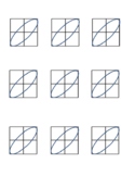 Punnett Square or Box Method Boxes for multiplying binomials