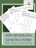 Non Mendelian Genetics Worksheets & Teaching Resources | TpT