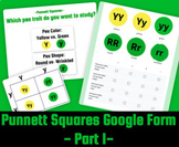 Punnett Squares Practice- Part 1: Google Form + NO PREP