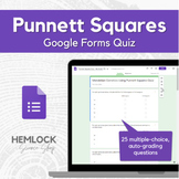 Punnett Squares Quiz in Google Forms