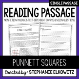 Punnett Squares Reading Passage | Printable & Digital