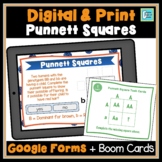 Punnett Squares Task Cards | Print & Digital Resources | G