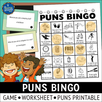 Preview of Puns Bingo Game