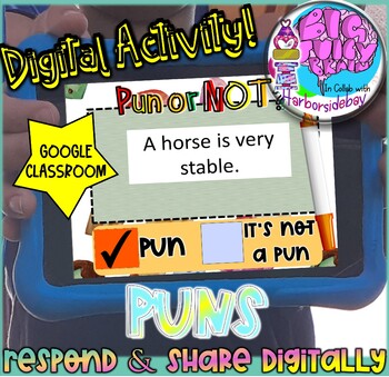 Preview of Puns Interactive Digital Activity