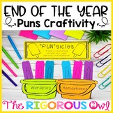 End of the Year Puns Figurative Language PUNsicle Activity