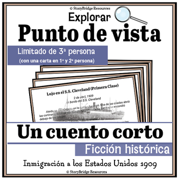 Preview of Punto de Vista (Point of View)-A Historical Fiction Story in Spanish