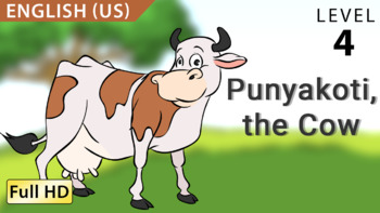 Preview of Punyakoti, the Cow: Learn English (US) with subtitles - Story for Children