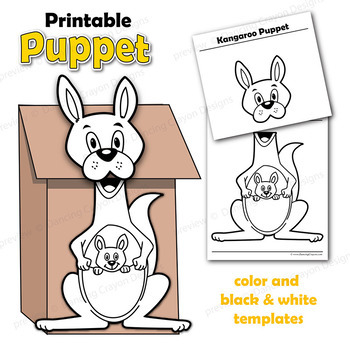 20 Paper Bag Puppets with Free Printable Templates