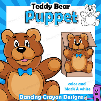 paper teddy bear