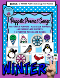 Puppets, Poems, and Songs for Kids: WINTER