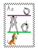 Puppy Alphabet Word Wall Headers  ( 2 Sizes )