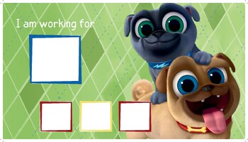 Puppy Dog Pals Token Board by Mckenzie LeNoir | TPT