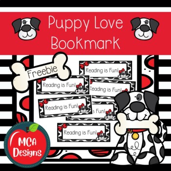 Preview of Puppy Love Bookmarks