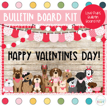 Puppy Bulletin Board Kit Puppy Love