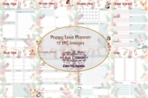 Puppy Love PDF and Printable Planner