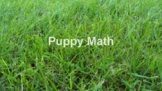 Puppy Math Story Problems