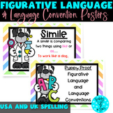 Figurative Language and Language Convention Poster Display