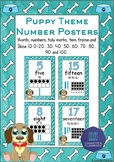 Puppy Theme Number Posters