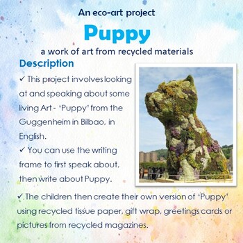 Preview of Puppy - an eco-art project