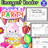 Puppy's Party Join with ME Emergent Reader Kindergarten & 