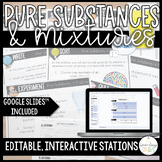 Pure Substances and Mixtures Stations - Editable and Googl