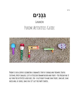 Preview of Purim Activities Guide