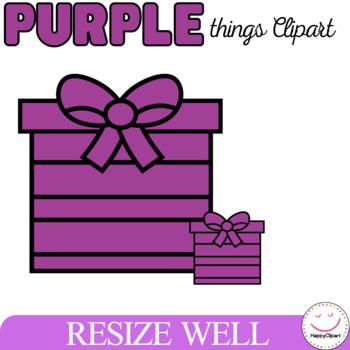 Purple Objects Clipart - Purple Things