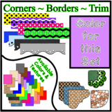 Purple Pastel Borders Trim Corners *Create Your Own Dream 