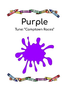 Preview of Purple Sing and Learn Frog Street Press Book