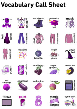 Teach Kids About Things That Are Purple in Colour