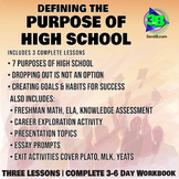 Purpose of HS: 7 Purposes of HS, Dropping Out Not Option, 