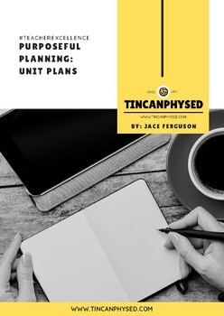 Preview of Purposeful Planning: Unit Plans ebook