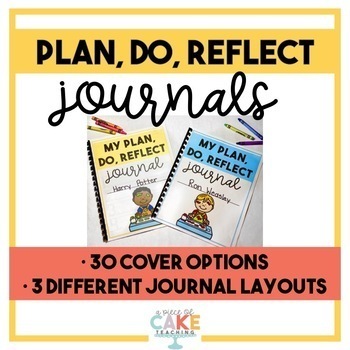 Preview of Purposeful Play: Plan, Do, Reflect Journals