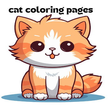 Preview of Purr-fectly Whisker-ful: Cat Coloring Adventures