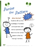 Pursue the Pattern - What's My Rule?