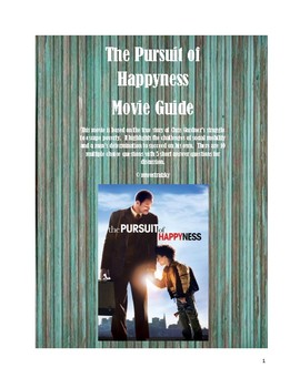 Preview of Pursuit of Happyness Movie Guide (Poverty, Social Mobility, Homelessness)