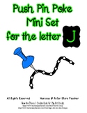 Push Pin Poke Sheets for Letter J - Fine Motor for the Alphabet