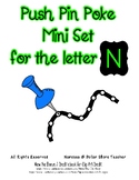 Push Pin Poke Sheets for Letter N - Fine Motor for the Alphabet