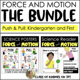 Force & Motion Push & Pull Science Reader & Posters Bundle