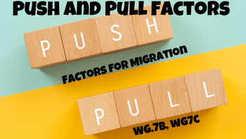 Preview of Push and Pull Factors Power Point (PPT)