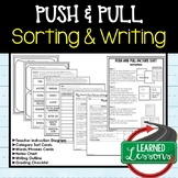 Push and Pull Factors Sorting and Writing Activity