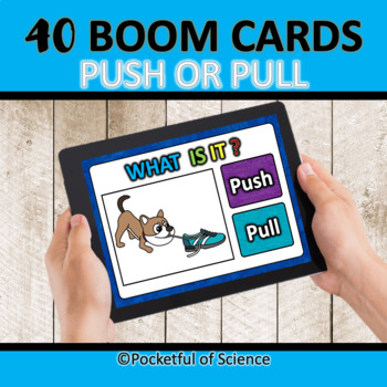 Preview of Push and Pull (Force & Motion) Task Cards